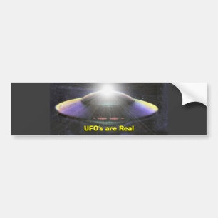 UFO sind wirklich Autoaufkleber