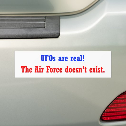UFO sind wirklich Autoaufkleber (Auf Auto)