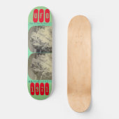 UFO SIND WIRKLICH /TST-Skateboard Skateboard (Vorderseite)