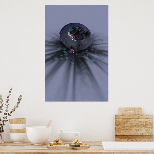 UFO Smack Down Poster (Küche)