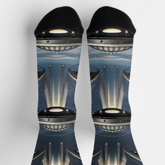 UFO Socken (Oben)