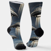 UFO Socken (Gewinkelt)