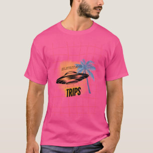 Ufo Sommerreise verfügbar T-Shirt