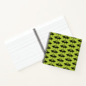 UFO Space Alien Sci Fi Flying Saucer Notebook Notizblock (Innenseite)
