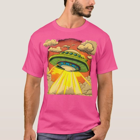 Ufo Start T-Shirt (Vorderseite)