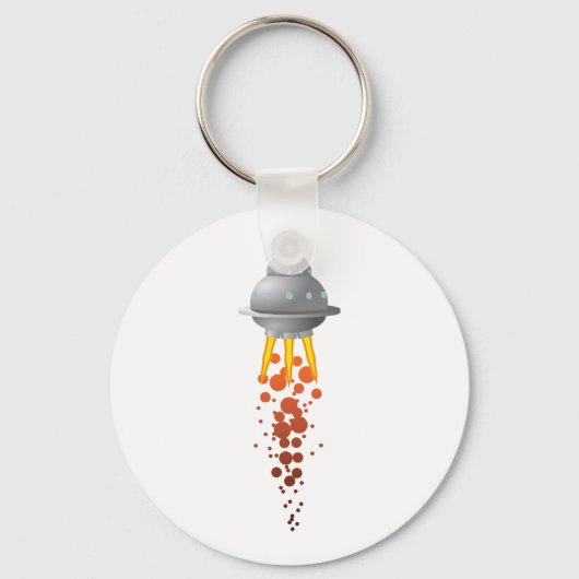 UFO-Start von Schlüsselanhänger (Vorderseite)