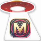 UFO Sticker (Vorderseite)