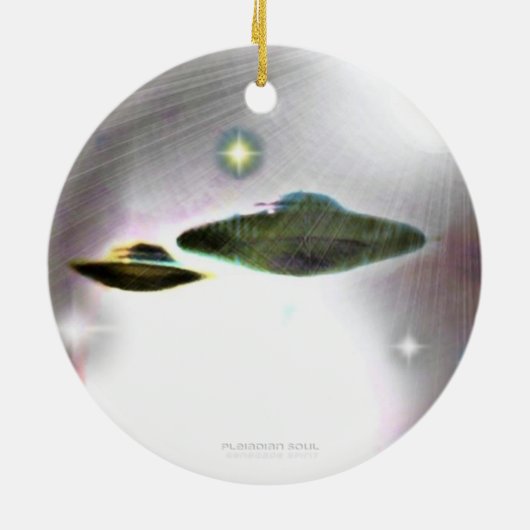 UFO Streaks of Light Ornament (Hinten)