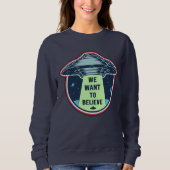 UFO SWEATSHIRT (Vorderseite)
