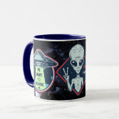 UFO TASSE (Vorderseite Links)