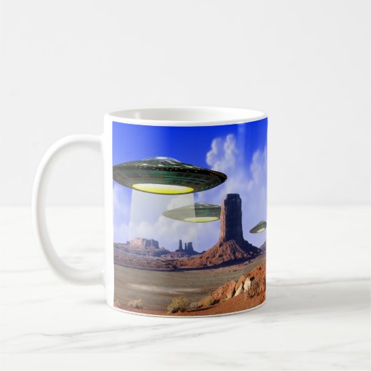 UFO-Tasse Kaffeetasse (Links)