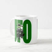 UFO-Tasse Kaffeetasse (Vorderseite Links)