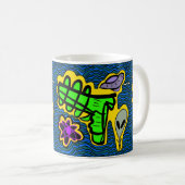 UFO-Tasse Kaffeetasse (VorderseiteRechts)
