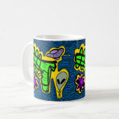 UFO-Tasse Kaffeetasse (Vorderseite Links)