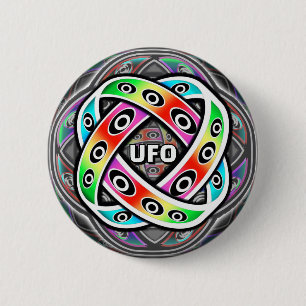 UFO - Täusche das Auge Button