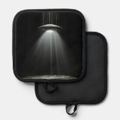 UFO TOPFLAPPEN (Vorderseite/Rückseite)