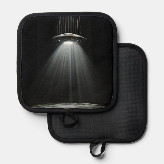 UFO TOPFLAPPEN (Vorderseite/Rückseite)