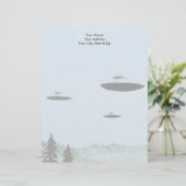 UFO Trio Briefkopf (Stehend Vorderseite)