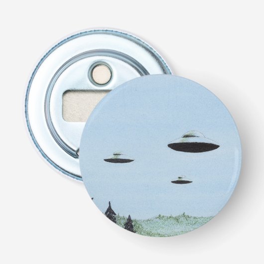 UFO Trio Flaschenöffner (Vorderseite)