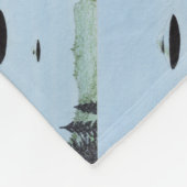 UFO Trio Fleecedecke (Ecke)