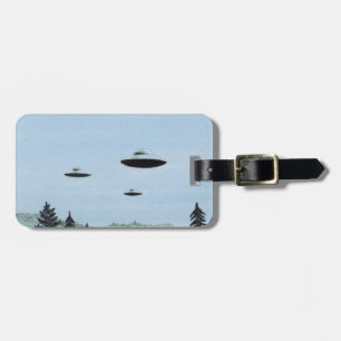 UFO Trio Gepäckanhänger