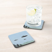 UFO Trio Getränkeuntersetzer (Rechte Seite)