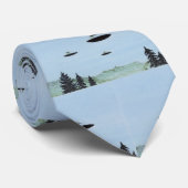 UFO Trio Krawatte (Gerollt)