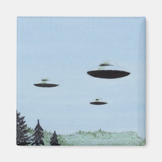 UFO Trio Magnet (Vorne)