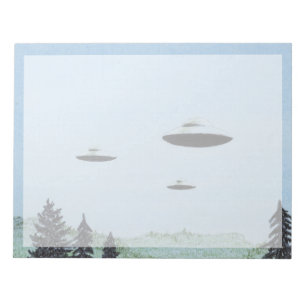 UFO Trio Notizblock