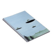 UFO Trio Notizblock (Rechte Seite)