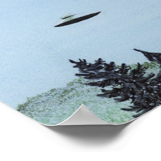 UFO Trio Poster (Ecke)