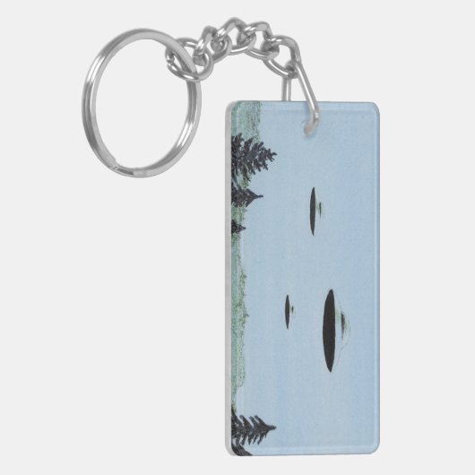 UFO Trio Schlüsselanhänger (Vorderseite links)