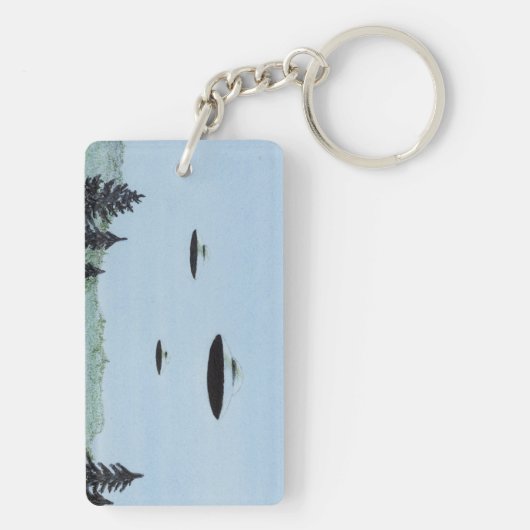 UFO Trio Schlüsselanhänger (Rückseite)