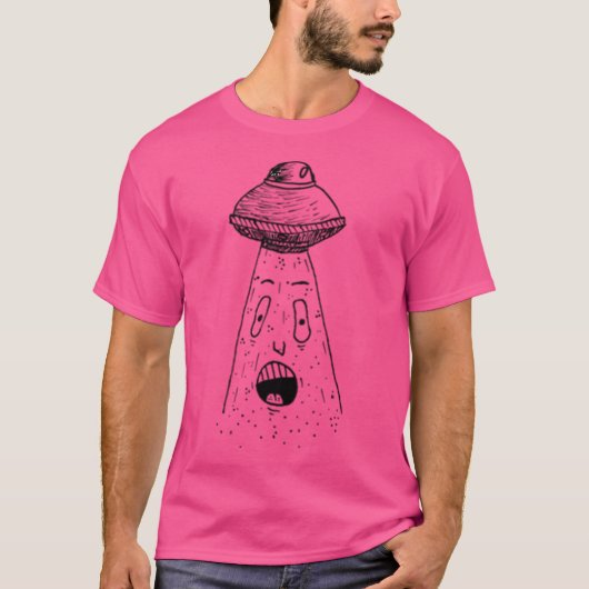 Ufo Typ T-Shirt (Vorderseite)