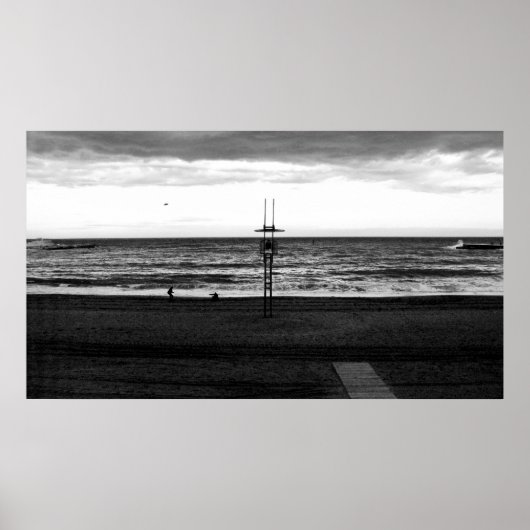 UFO über Barcelona (La Barcelona) Poster (Vorne)