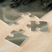 UFO über Küste Puzzle (Seite)