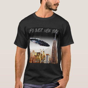 UFO ÜBER NEW YORK FAN T-SHIRT