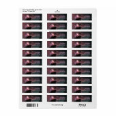 UFO über Powerlines 2 Label (Vorne)