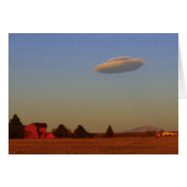 UFO über Roswell (Vorderseite (Horizontal))