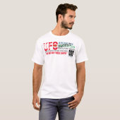 UFO ÜBER TOP SECRET Herren Basic T-Shirt (Vorne ganz)
