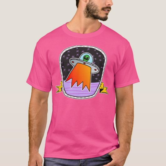 Ufo Ufo Shield T-Shirt (Vorderseite)