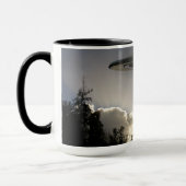 UFO Ufology Alien Coffee Cup Tasse (Links)
