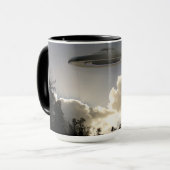 UFO Ufology Alien Coffee Cup Tasse (Vorderseite Links)