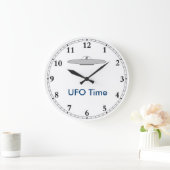 UFO-Uhr Große Wanduhr (Zuhause)