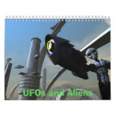 UFO und Alien Kalender (Titelbild)
