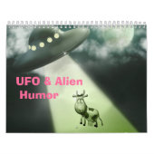 UFO und Alien Spaß Kalender (Titelbild)