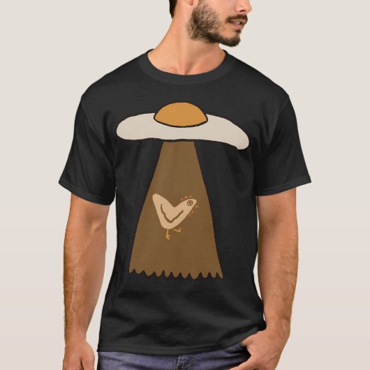 Ufo Undefined Fried Ovum T-Shirt (Vorderseite)