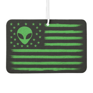 UFO United Staaten Flag Alien Autolufterfrischer