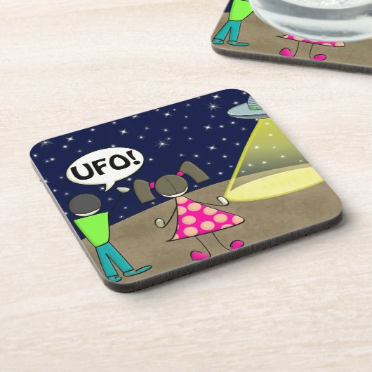 UFO UNTERSETZER (Linke Seite)