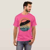 Ufo Vintag Art T-Shirt (Vorne ganz)